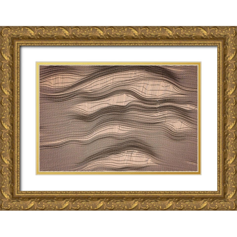 Net Art I Gold Ornate Wood Framed Art Print with Double Matting by Geyman, Vitaly