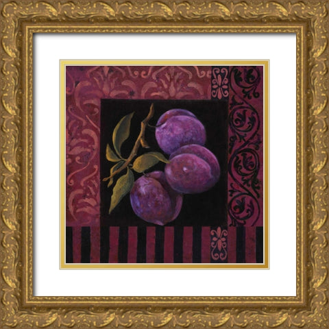 Fruitier II Gold Ornate Wood Framed Art Print with Double Matting by Peyton, Hanna