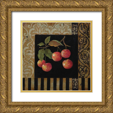 Fruitier IV Gold Ornate Wood Framed Art Print with Double Matting by Peyton, Hanna