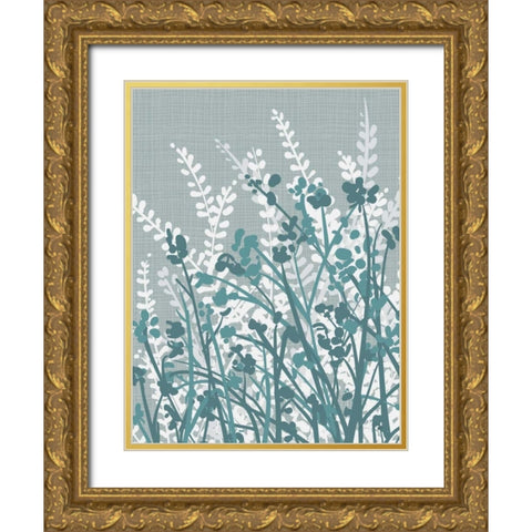 Meadow I Gold Ornate Wood Framed Art Print with Double Matting by Ruff, Kris