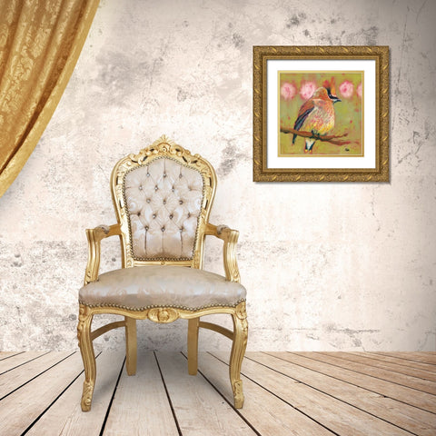 A Moment Gold Ornate Wood Framed Art Print with Double Matting by Reeves, Molly