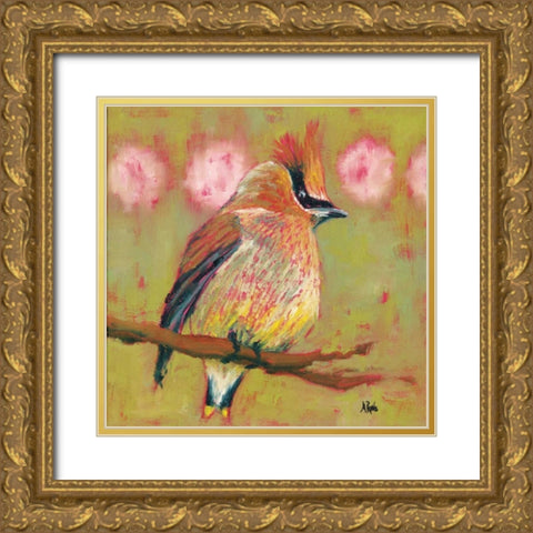 A Moment Gold Ornate Wood Framed Art Print with Double Matting by Reeves, Molly