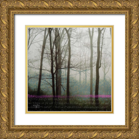 Partners I Gold Ornate Wood Framed Art Print with Double Matting by Studio 2