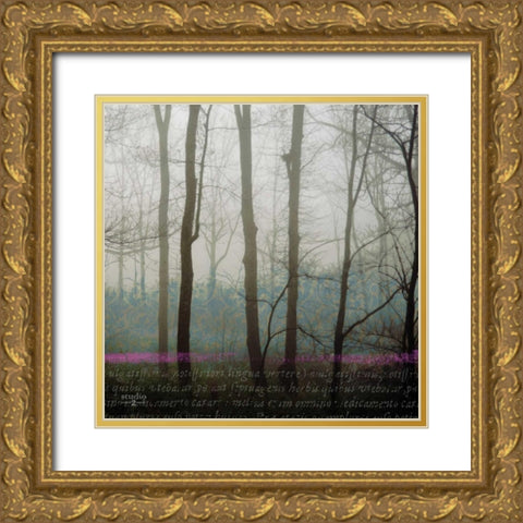 Partners II Gold Ornate Wood Framed Art Print with Double Matting by Studio 2