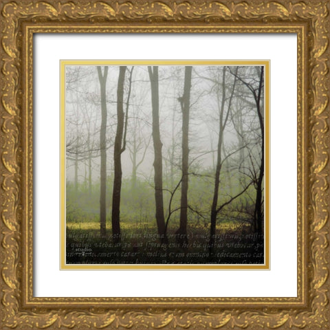 Partners IV Gold Ornate Wood Framed Art Print with Double Matting by Studio 2