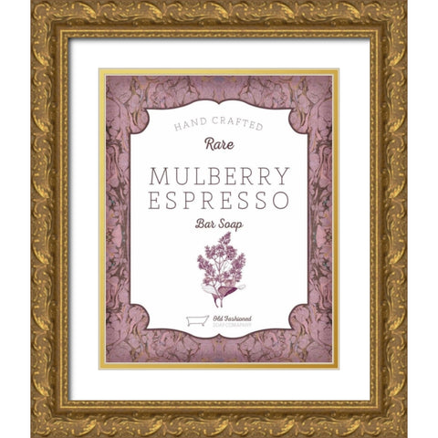 Mulberry Soap Gold Ornate Wood Framed Art Print with Double Matting by Sta Teresa, Ashley