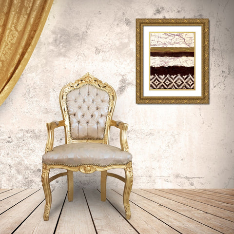 Travel Bug I Gold Ornate Wood Framed Art Print with Double Matting by Sta Teresa, Ashley