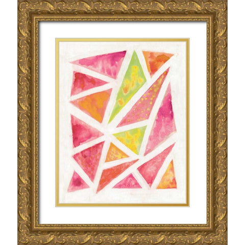 Happy Sunshine Gold Ornate Wood Framed Art Print with Double Matting by Sta Teresa, Ashley