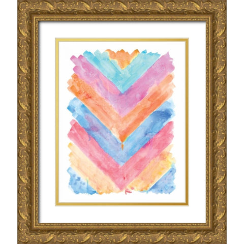 Flash and Color Gold Ornate Wood Framed Art Print with Double Matting by Sta Teresa, Ashley