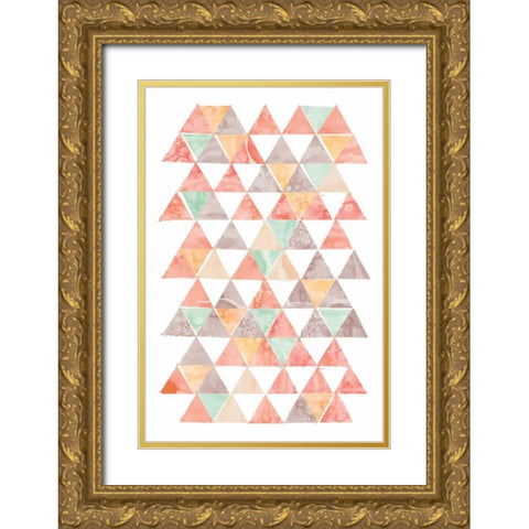 Lost Treasure Gold Ornate Wood Framed Art Print with Double Matting by Sta Teresa, Ashley
