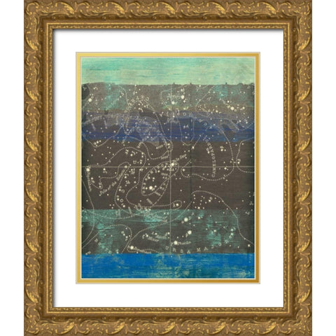 Star Collector I Gold Ornate Wood Framed Art Print with Double Matting by Sta Teresa, Ashley