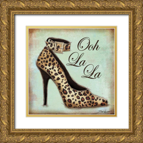 Exotic Shoe I Gold Ornate Wood Framed Art Print with Double Matting by Williams, Todd