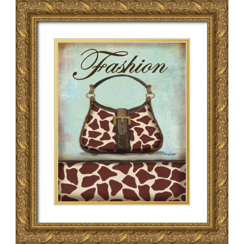 Exotic Purse I Gold Ornate Wood Framed Art Print with Double Matting by Williams, Todd