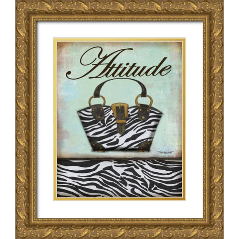 Exotic Purse III Gold Ornate Wood Framed Art Print with Double Matting by Williams, Todd