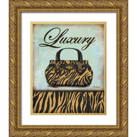 Exotic Purse IV Gold Ornate Wood Framed Art Print with Double Matting by Williams, Todd