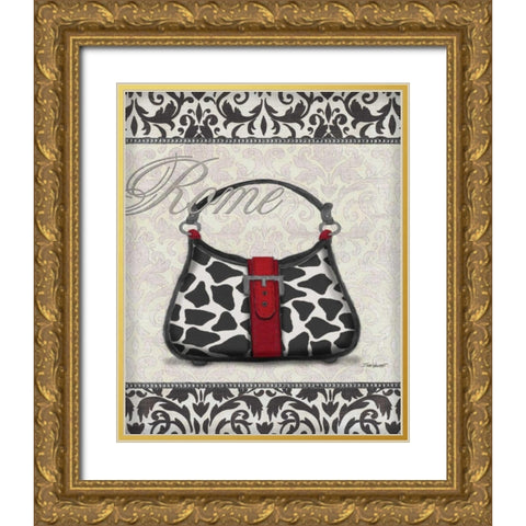 Classy Purse II Gold Ornate Wood Framed Art Print with Double Matting by Williams, Todd