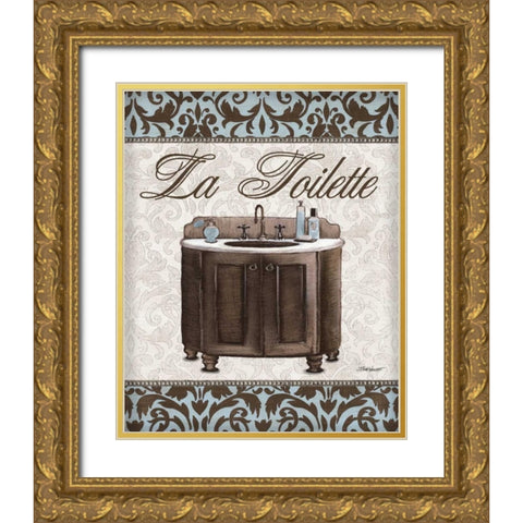 Modern Sink Gold Ornate Wood Framed Art Print with Double Matting by Williams, Todd