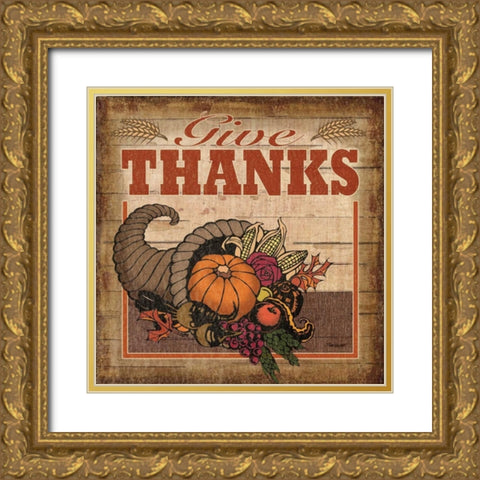 Nostalgic Harvest I Gold Ornate Wood Framed Art Print with Double Matting by Williams, Todd