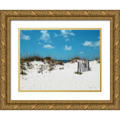 Sand Dunes I Gold Ornate Wood Framed Art Print with Double Matting by Williams, Todd