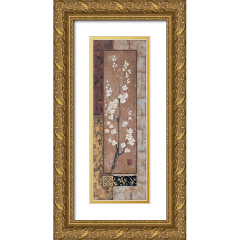 Destiny Gold Ornate Wood Framed Art Print with Double Matting by Wacaster, Linda