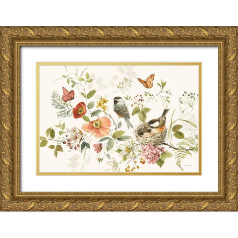 Blessed by Nature II Gold Ornate Wood Framed Art Print with Double Matting by Audit, Lisa