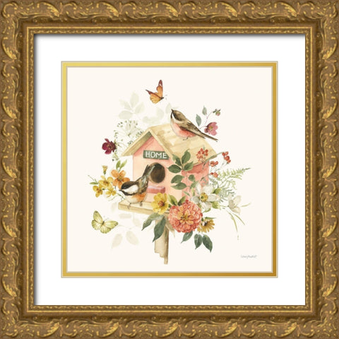 Blessed by Nature XIV Gold Ornate Wood Framed Art Print with Double Matting by Audit, Lisa