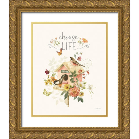 Blessed by Nature XV Gold Ornate Wood Framed Art Print with Double Matting by Audit, Lisa