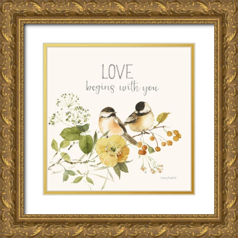 Blessed by Nature XIX Gold Ornate Wood Framed Art Print with Double Matting by Audit, Lisa