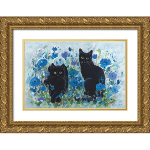 Blueming 12 Gold Ornate Wood Framed Art Print with Double Matting by Audit, Lisa