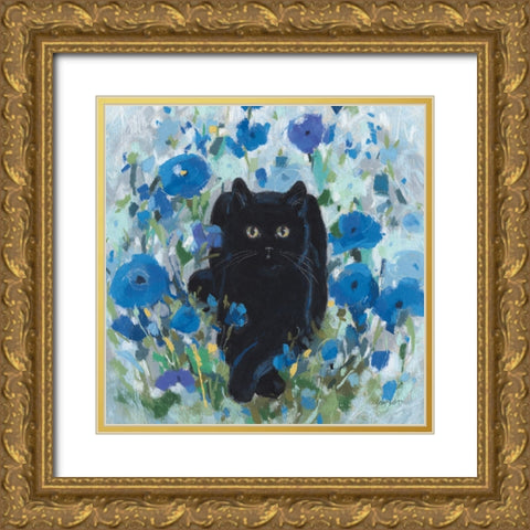 Blueming 13 Gold Ornate Wood Framed Art Print with Double Matting by Audit, Lisa