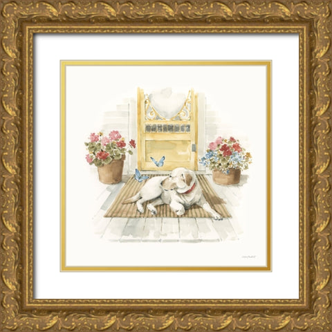 Countryside XIV Gold Ornate Wood Framed Art Print with Double Matting by Audit, Lisa