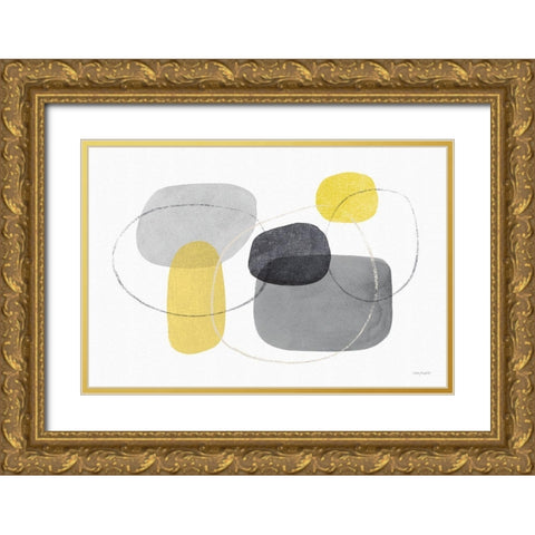 Radiance 01 Gold Ornate Wood Framed Art Print with Double Matting by Audit, Lisa