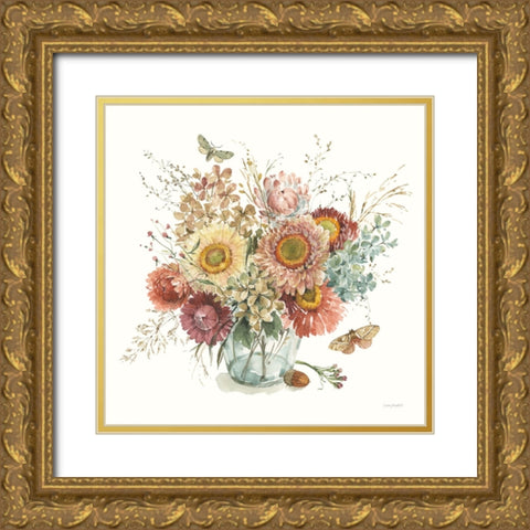 Seasons Study II Gold Ornate Wood Framed Art Print with Double Matting by Audit, Lisa