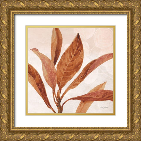 Terra 02 Gold Ornate Wood Framed Art Print with Double Matting by Audit, Lisa