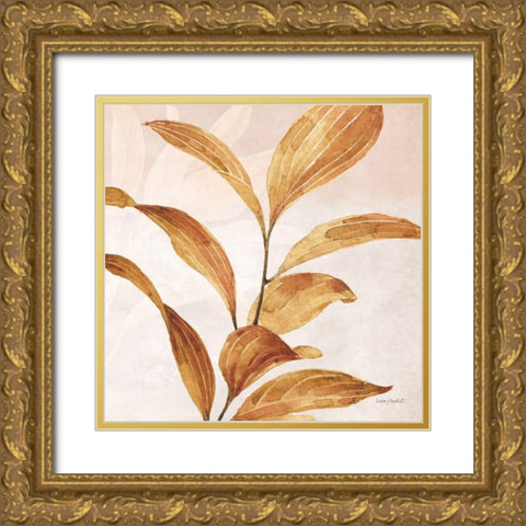 Terra 03 Gold Ornate Wood Framed Art Print with Double Matting by Audit, Lisa