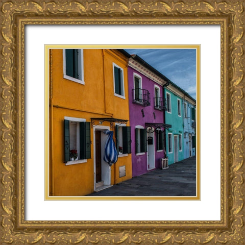 True Colors Gold Ornate Wood Framed Art Print with Double Matting by Head, Danny