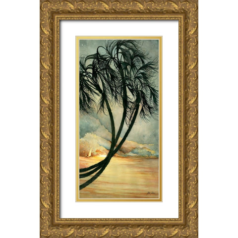 Unforgettable Gold Ornate Wood Framed Art Print with Double Matting by Rizzo, Gene