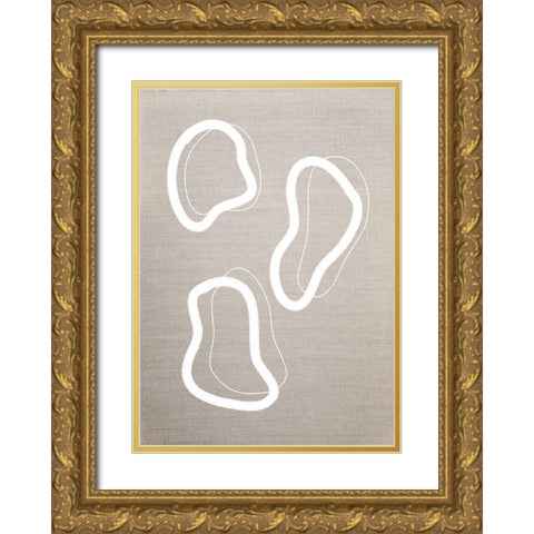 Formation No.1 Gold Ornate Wood Framed Art Print with Double Matting by Ratcliffe, Tiffany