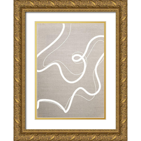 Formation No.2 Gold Ornate Wood Framed Art Print with Double Matting by Ratcliffe, Tiffany