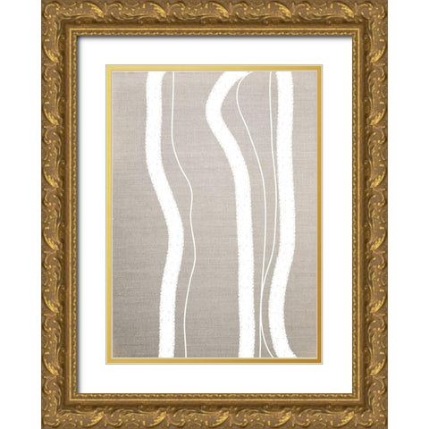 Formation No.3 Gold Ornate Wood Framed Art Print with Double Matting by Ratcliffe, Tiffany