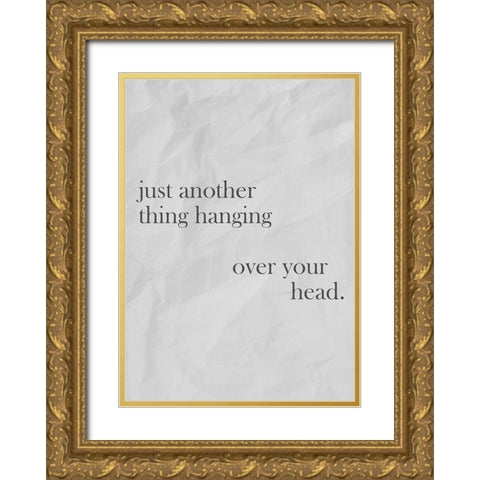 Just Another Thing Gold Ornate Wood Framed Art Print with Double Matting by Mi, Suki