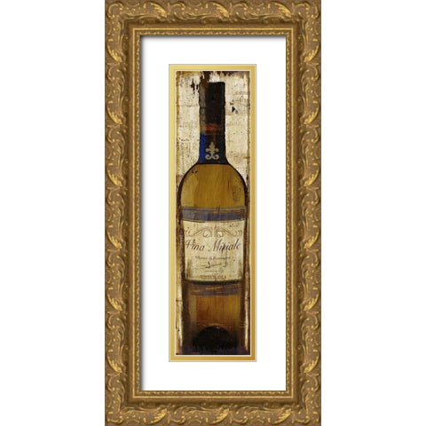 European Sample II-b Gold Ornate Wood Framed Art Print with Double Matting by Art Licensing Studio