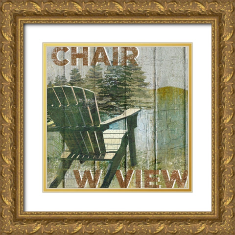 Open Season Viewing Gold Ornate Wood Framed Art Print with Double Matting by Art Licensing Studio