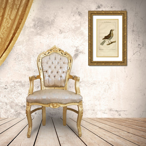 Die Weisfdrosfel Gold Ornate Wood Framed Art Print with Double Matting by Art Licensing Studio