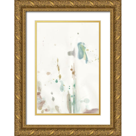 Water spot 2 Gold Ornate Wood Framed Art Print with Double Matting by Art Licensing Studio