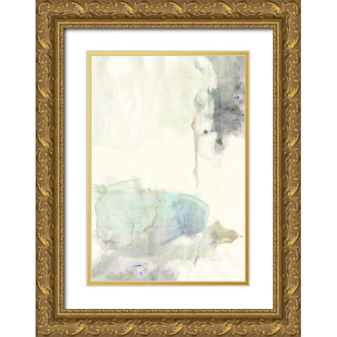 Water weed 1 Gold Ornate Wood Framed Art Print with Double Matting by Art Licensing Studio