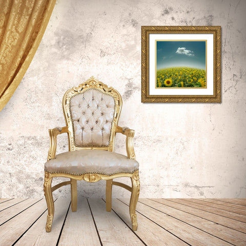 Be Unique Gold Ornate Wood Framed Art Print with Double Matting by Heine, Ben