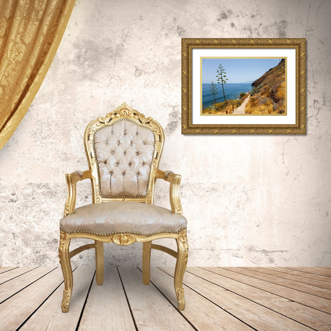Lanzarote - Tenerife Gold Ornate Wood Framed Art Print with Double Matting by Heine, Ben