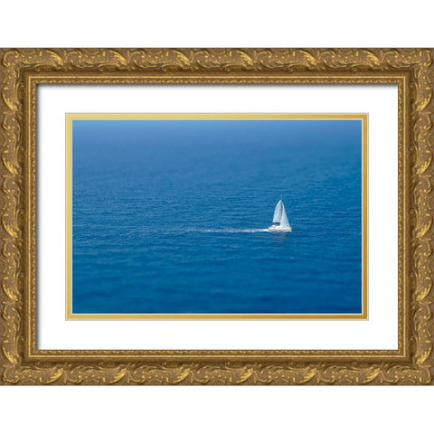 Miniature - 4 Gold Ornate Wood Framed Art Print with Double Matting by Heine, Ben