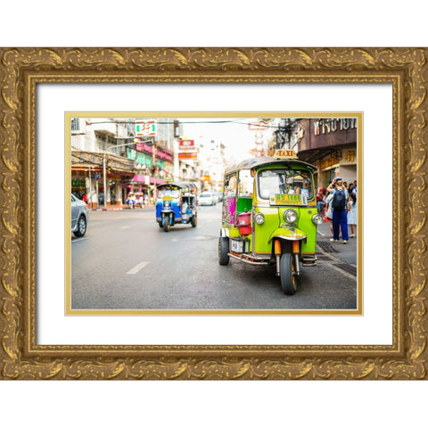 Thailand - 70 Gold Ornate Wood Framed Art Print with Double Matting by Heine, Ben